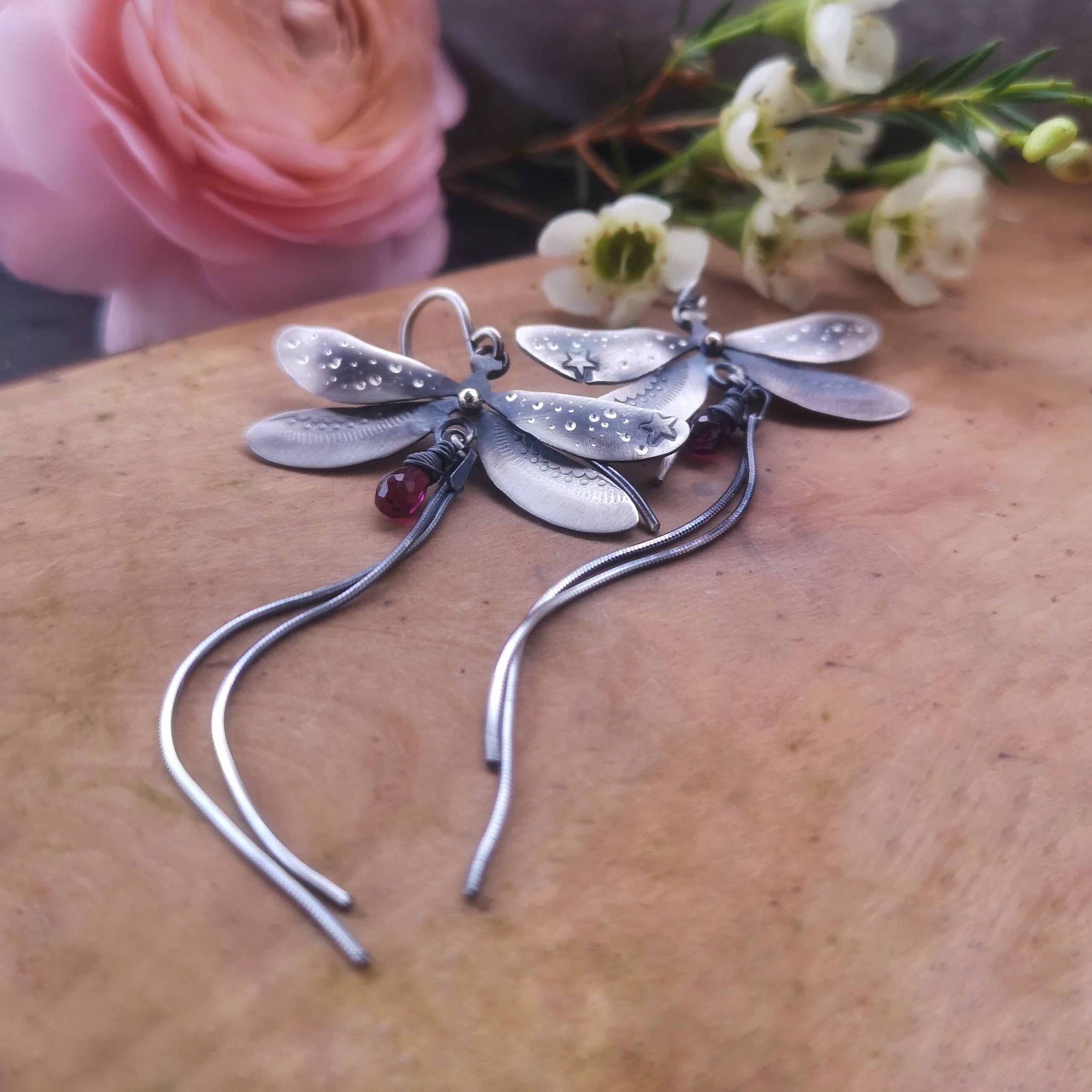 The Dragonfly Earrings - Kisses from Heaven