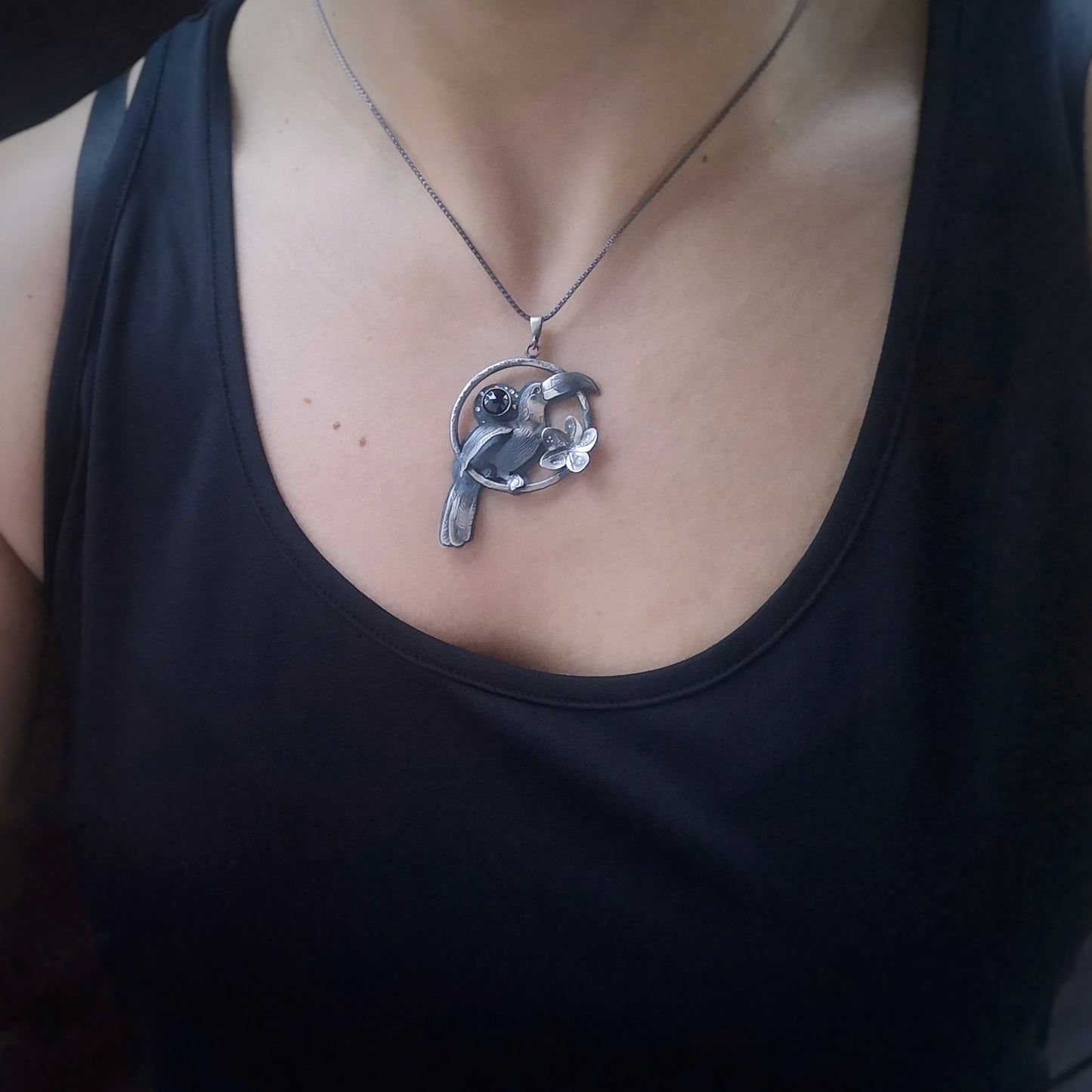 The Toucan & Frangipani Necklace