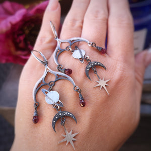 The Universe Love Mobile Earrings