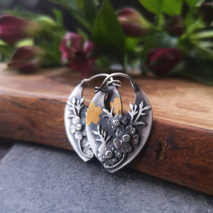 Spring Blossom Earrings I- Keum Boo Earrings