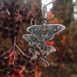 The Moth Ombre Mobile Earrings