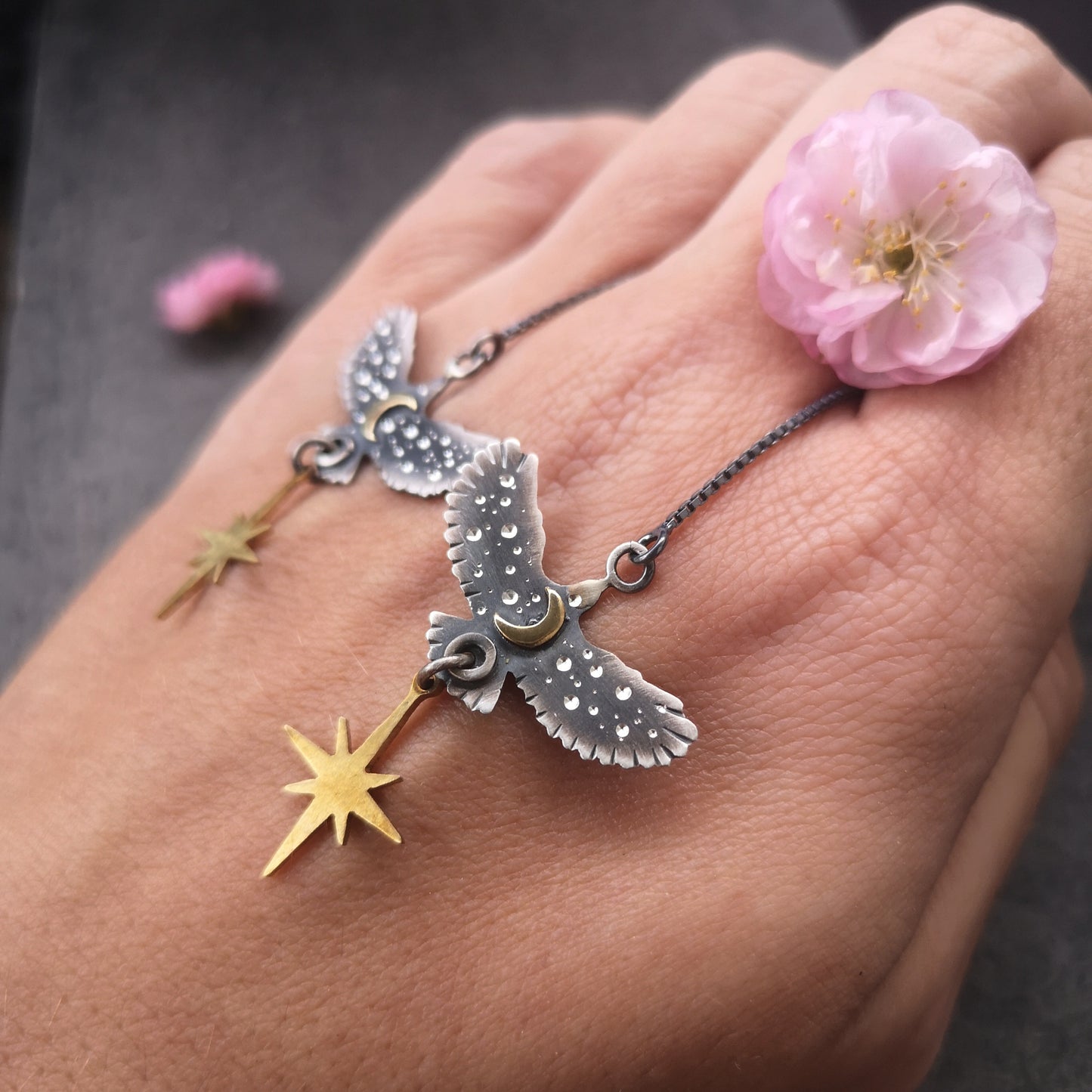 The Hawk Threader Earrings