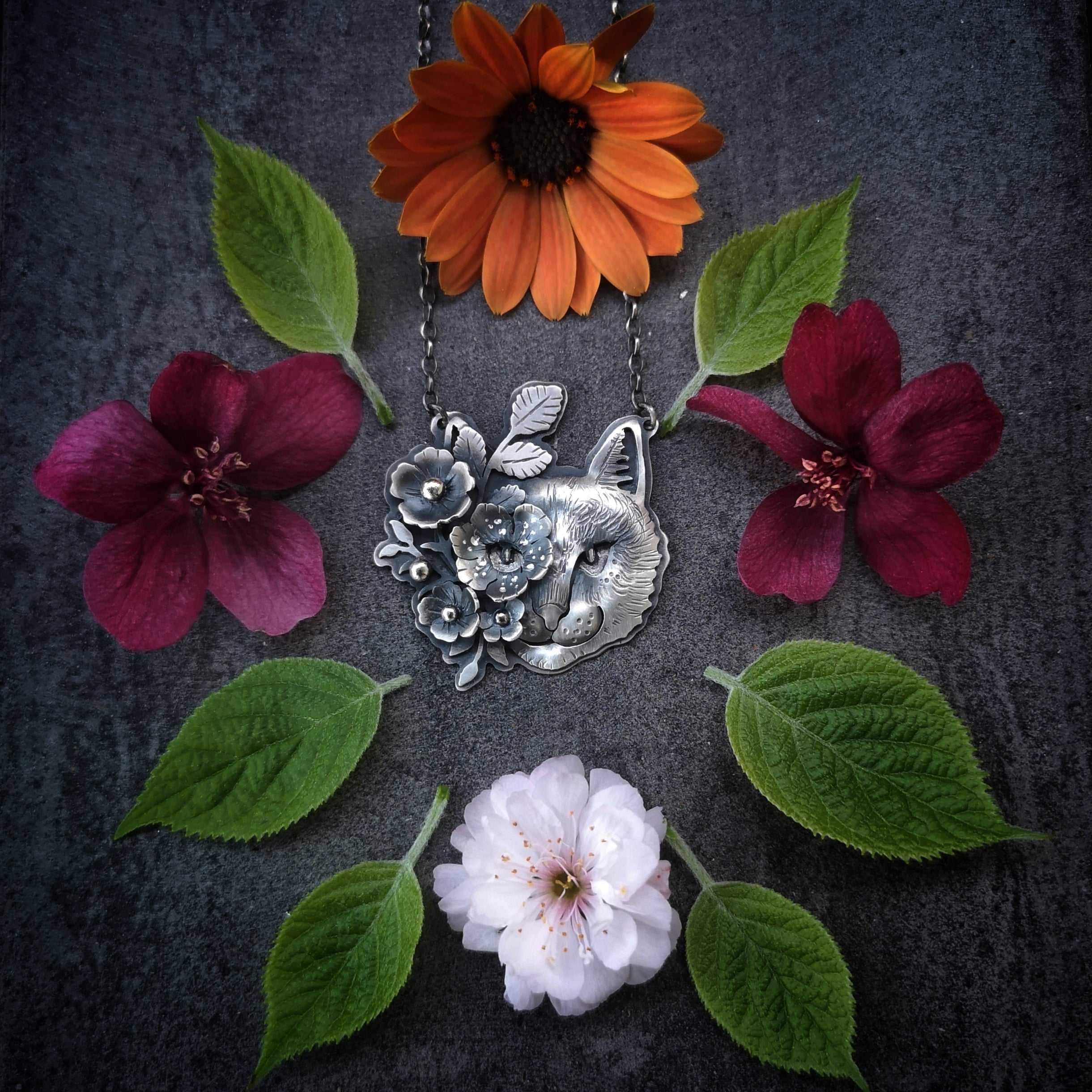 The Secret Garden Cat Necklace