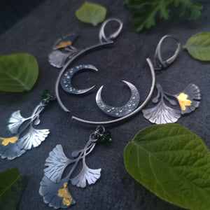 The Moon Goddess Mobile Earrings