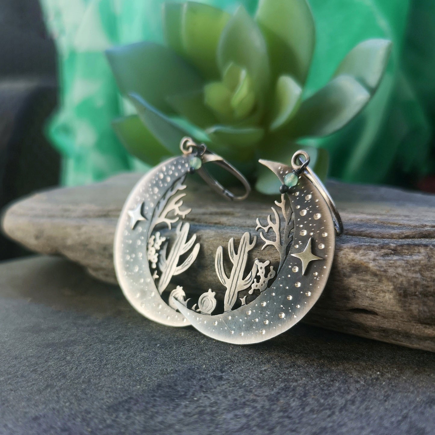 CUSTOM- The Desert Landscape Earrings