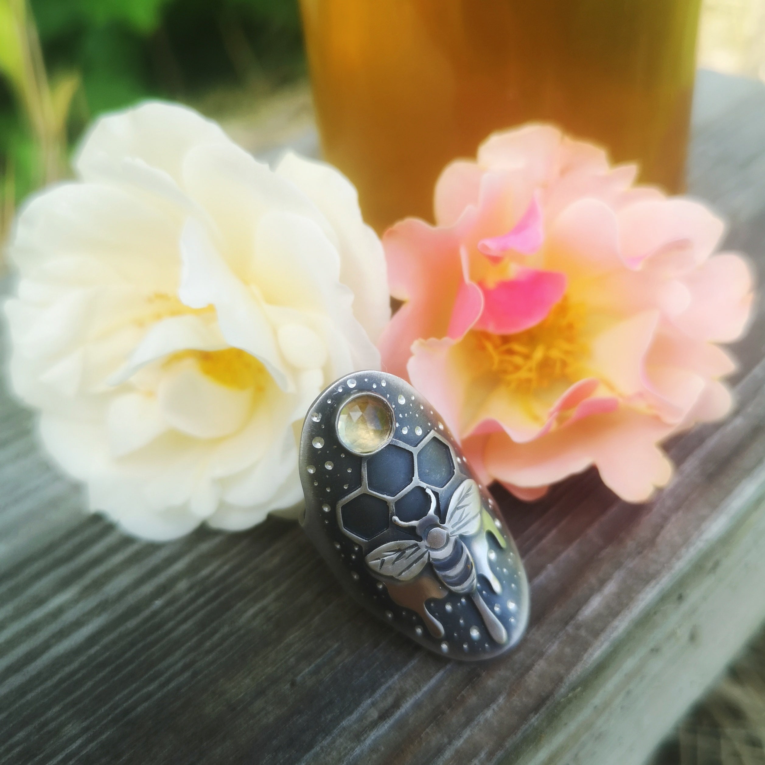 The Beekeeper Saddle Ring