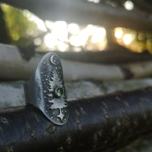 The Wild Pine Saddle Ring