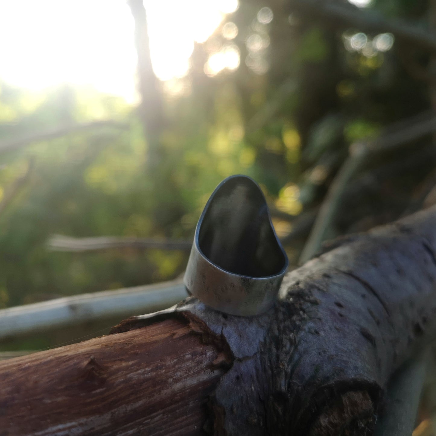 CUSTOM- The Wild Pine Saddle Ring