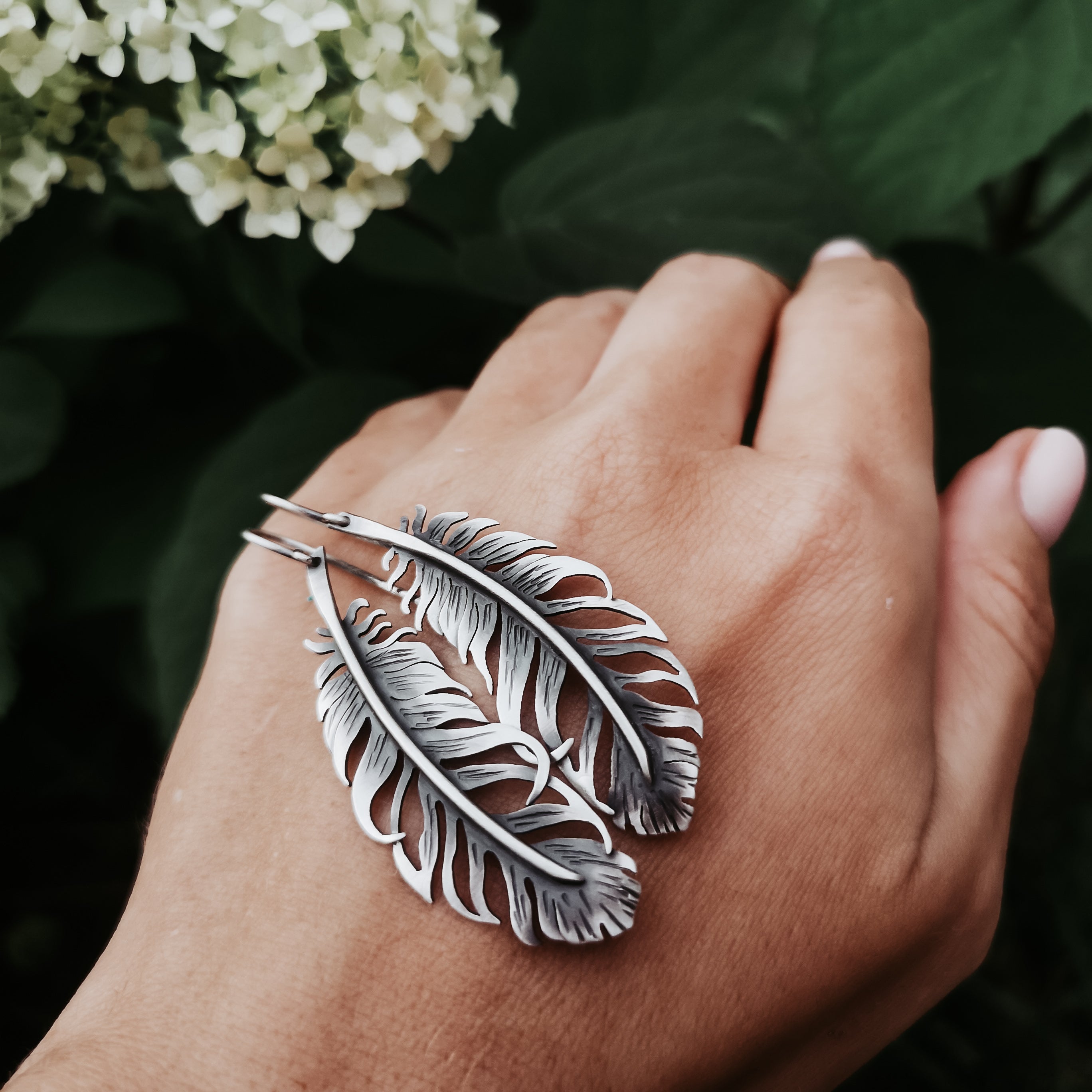 The Feather Earrings
