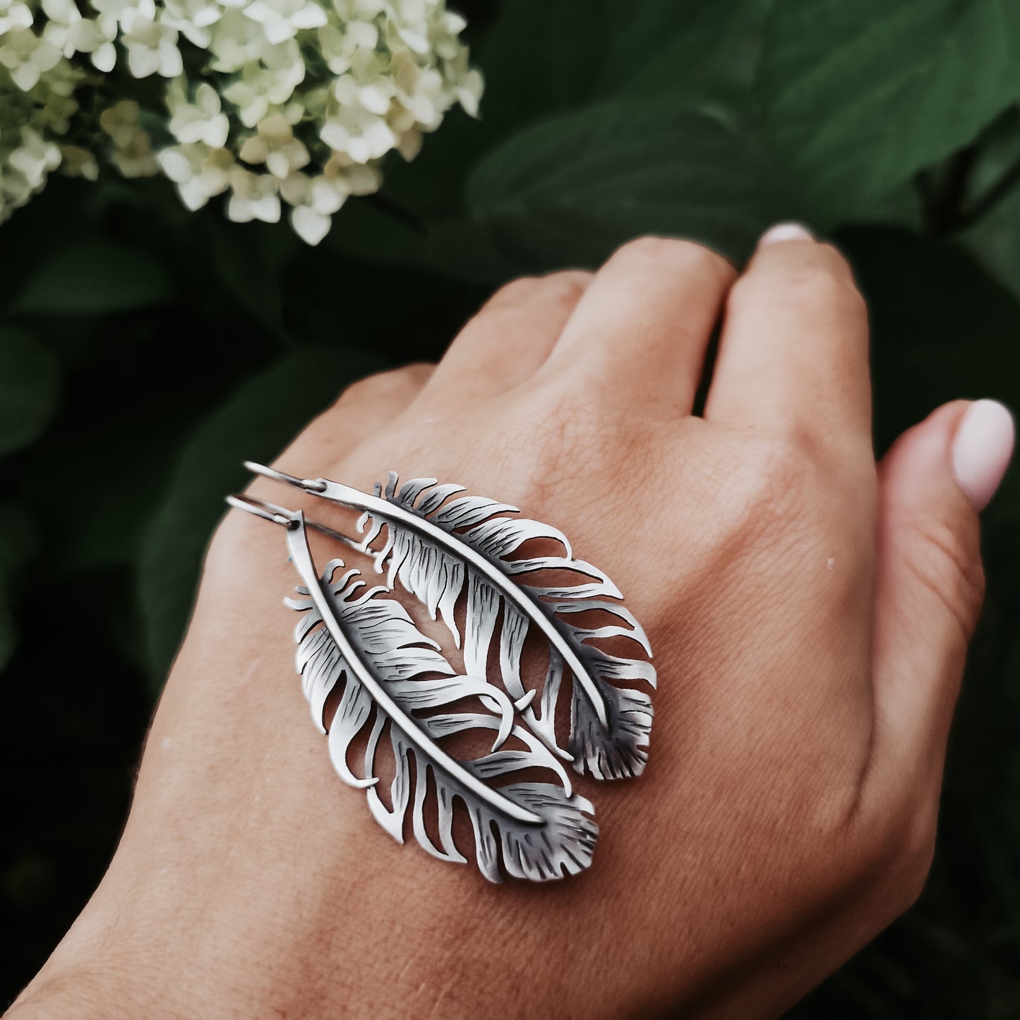 The Feather Earrings