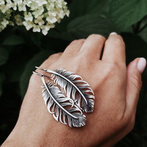 The Feather Earrings