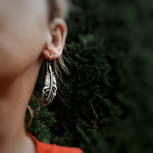 The Feather Earrings