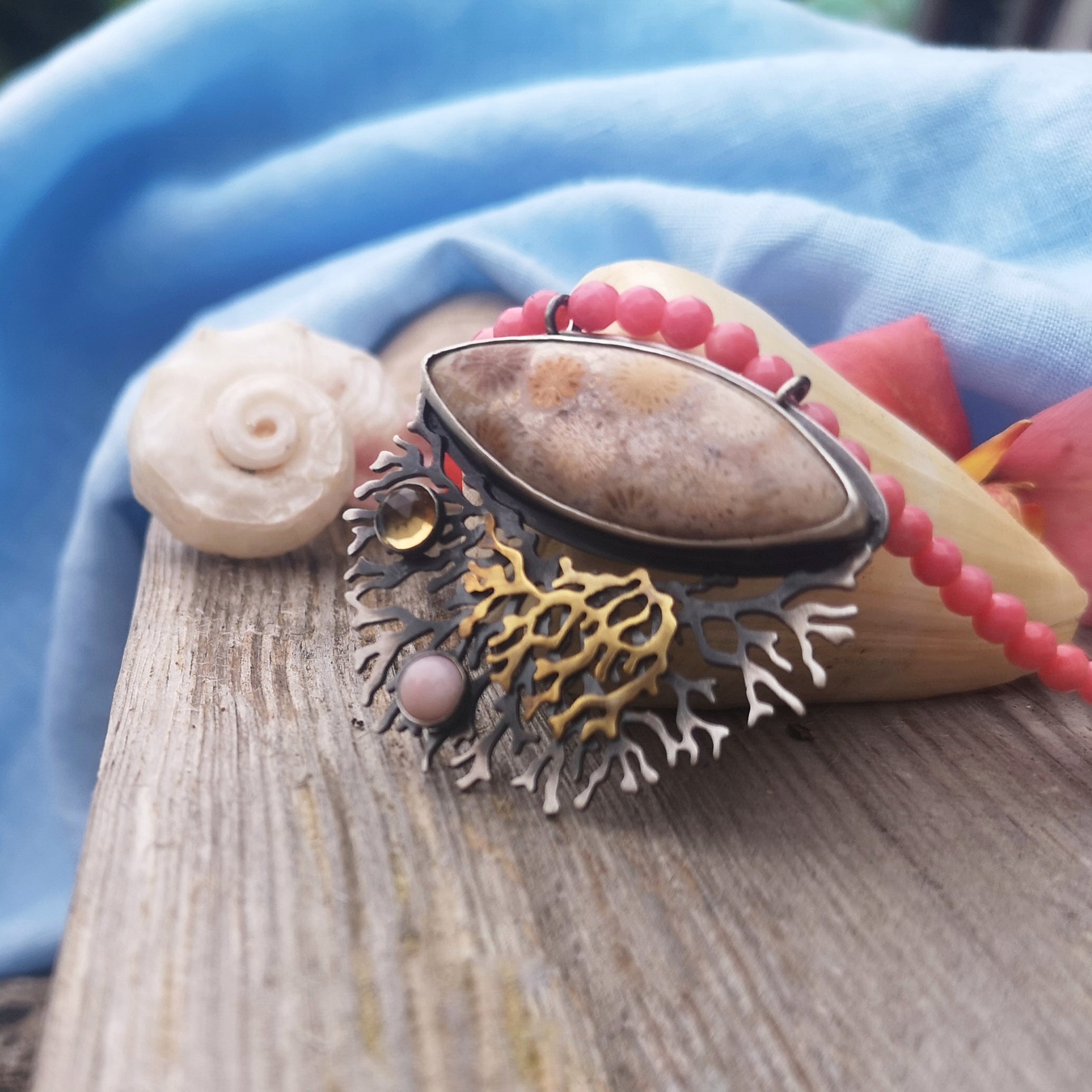 Coral Reef Necklace No1