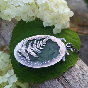 The Green Dragonfly Necklace