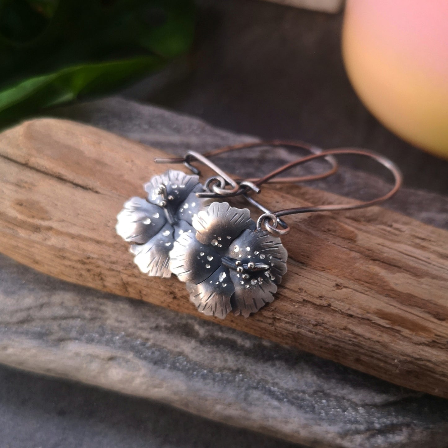 The Hibiscus Earrings