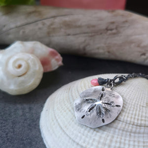 The Sand Dollar & Coral Necklace