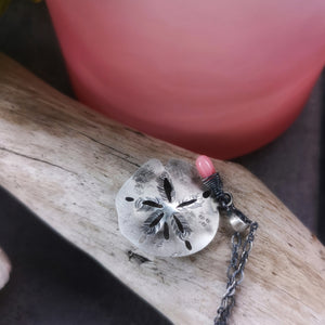 The Sand Dollar & Coral Necklace