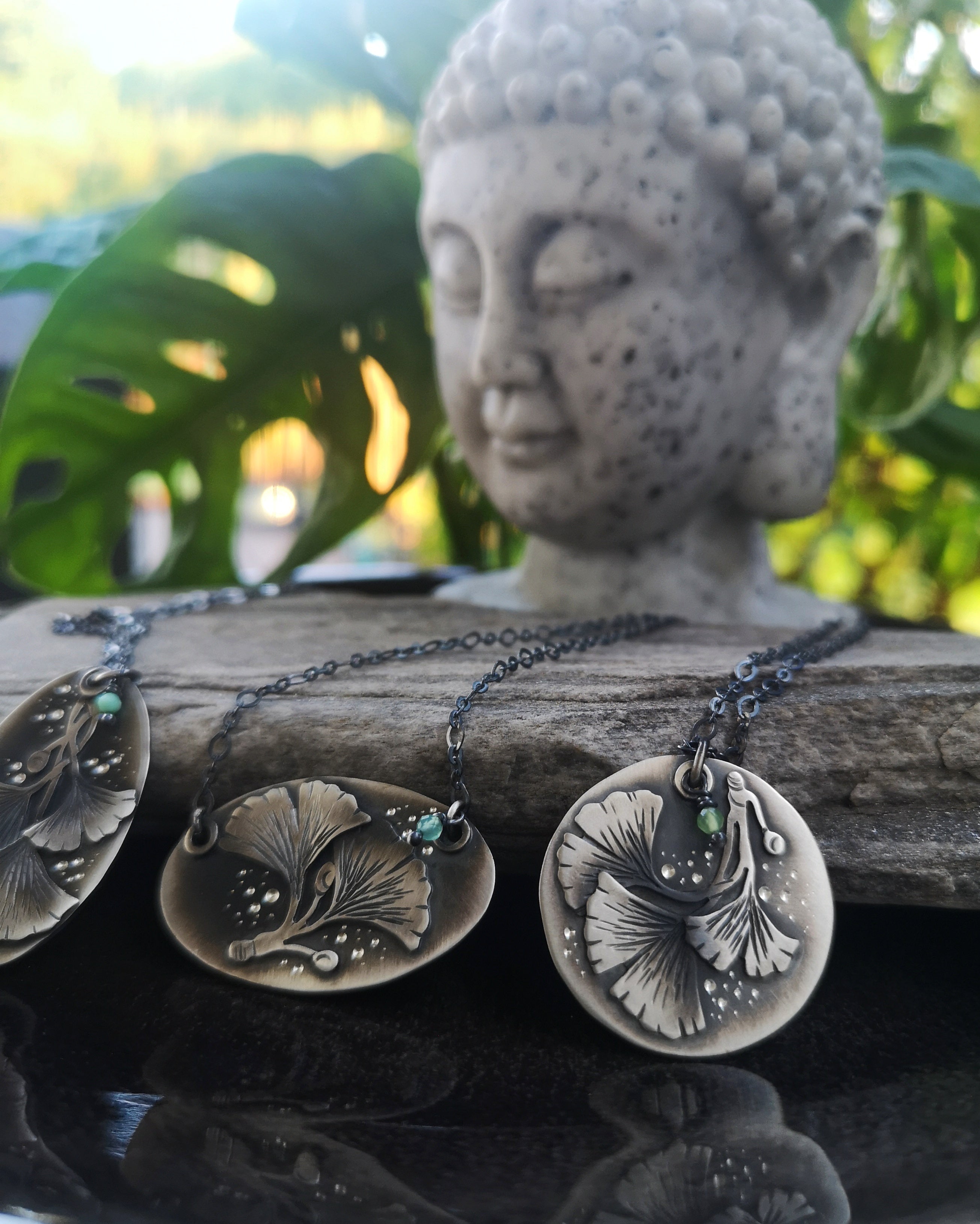 The Gingko Necklace No3