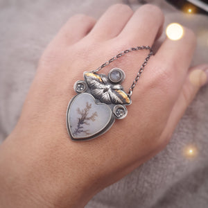 The Moth Necklace - Keum Boo Necklace