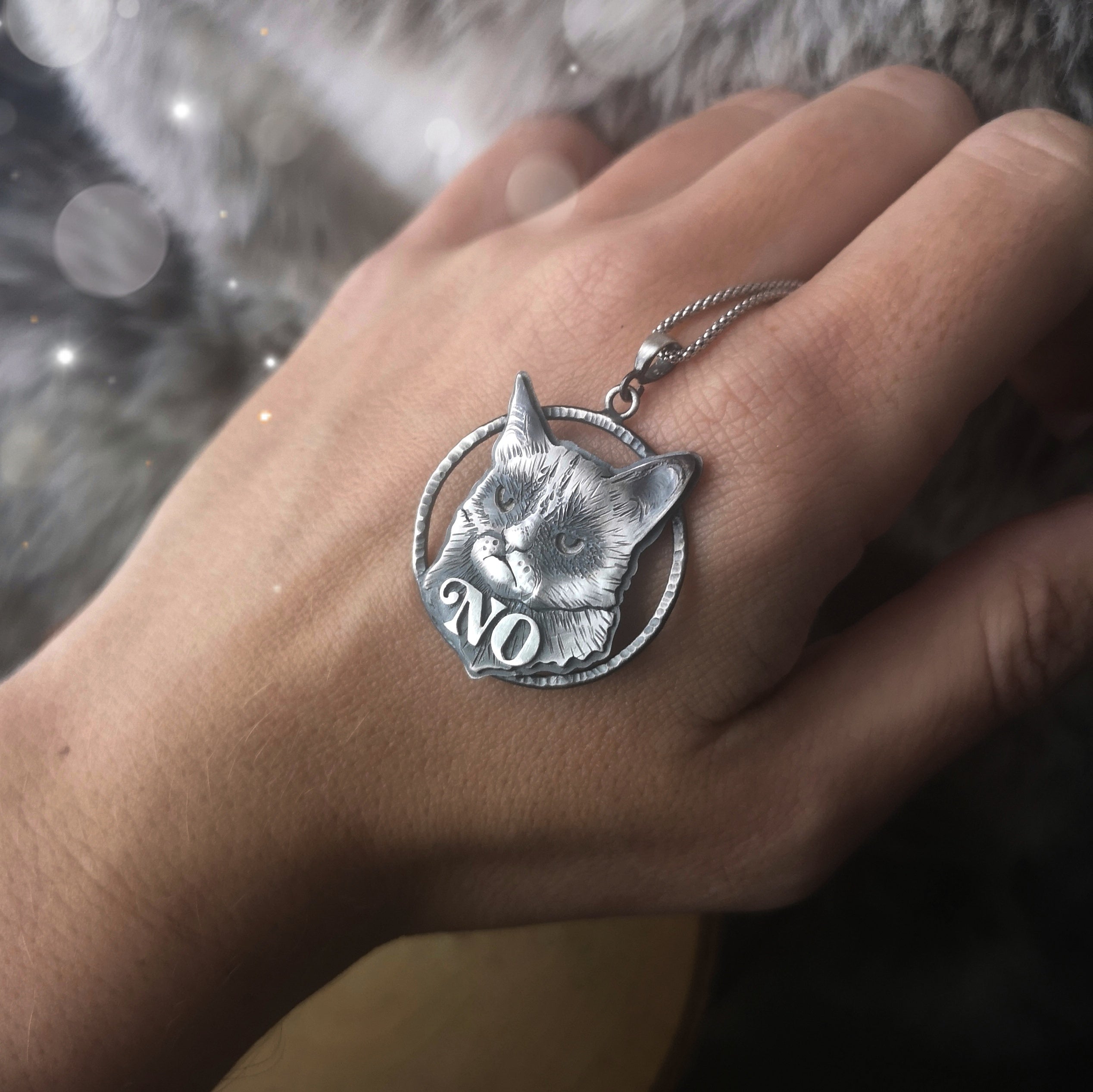 The Grumpy Cat Necklace