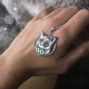 The Grumpy Cat Necklace