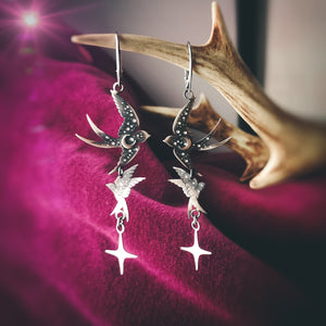 The Swallow Ombre Earrings