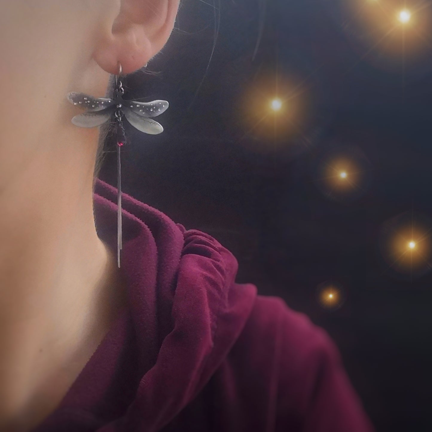 The Dragonfly Earrings - Kisses from Heaven
