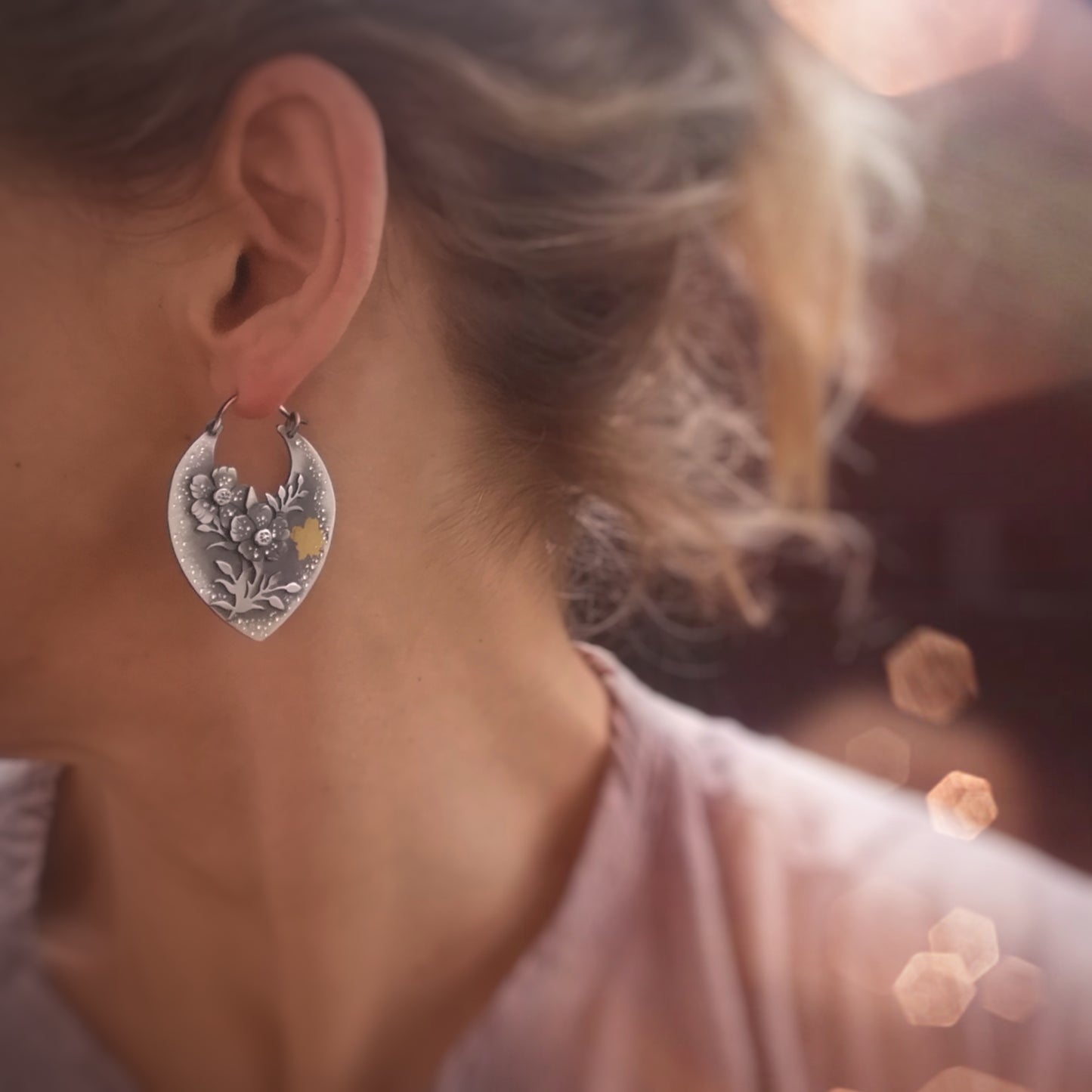 Spring Blossom Earrings II - Keum Boo Earrings