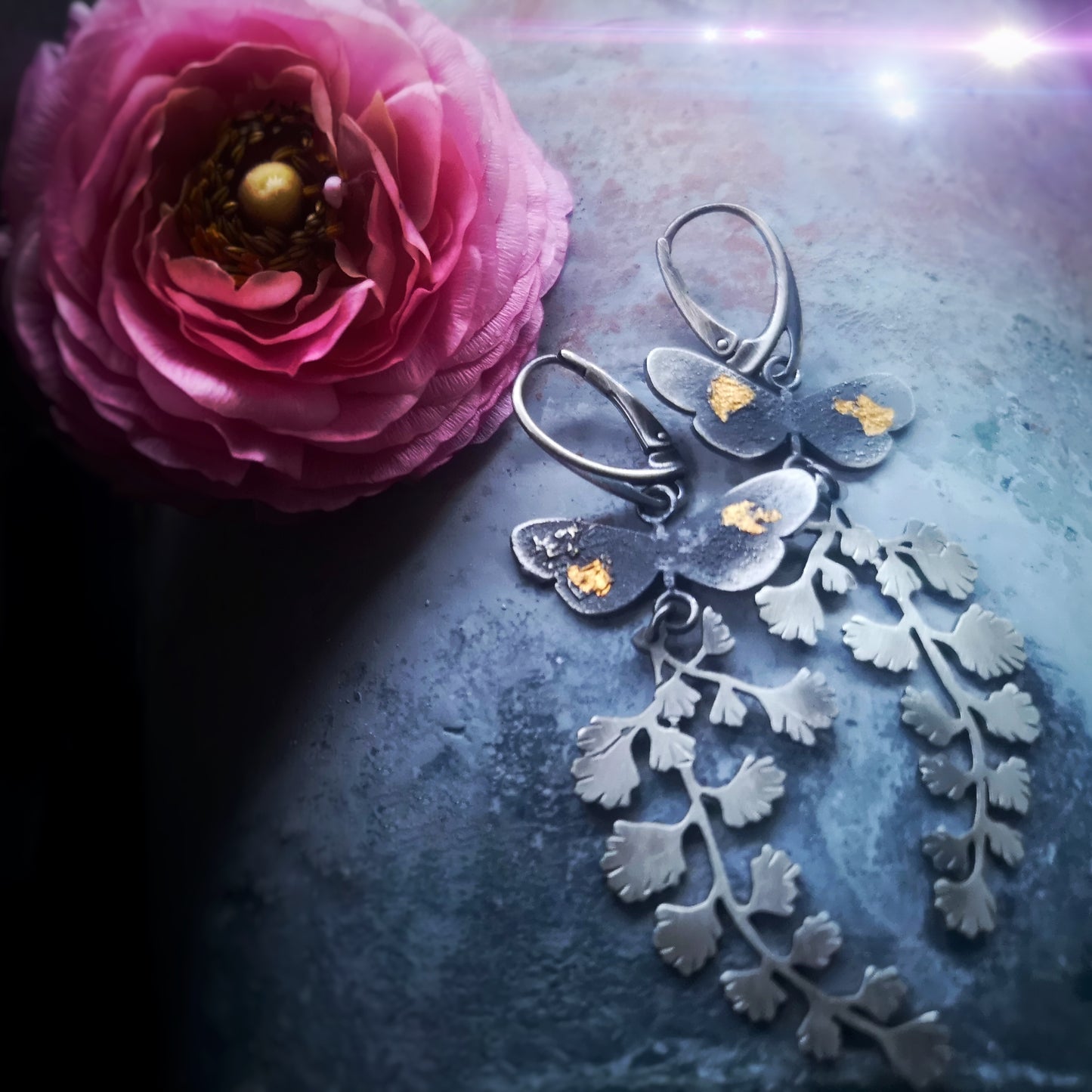 The Spring Moth Earrings
