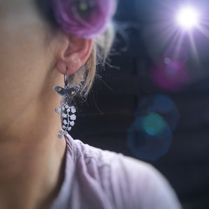 The Spring Moth Earrings