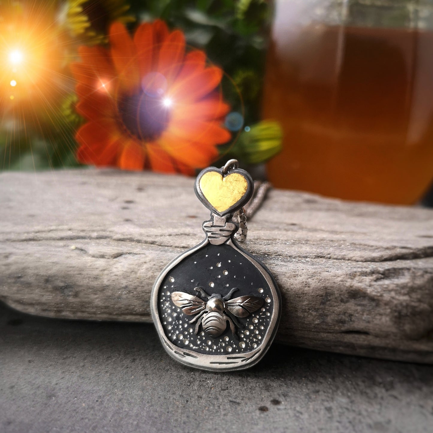The Honey Bee Potion Bottle