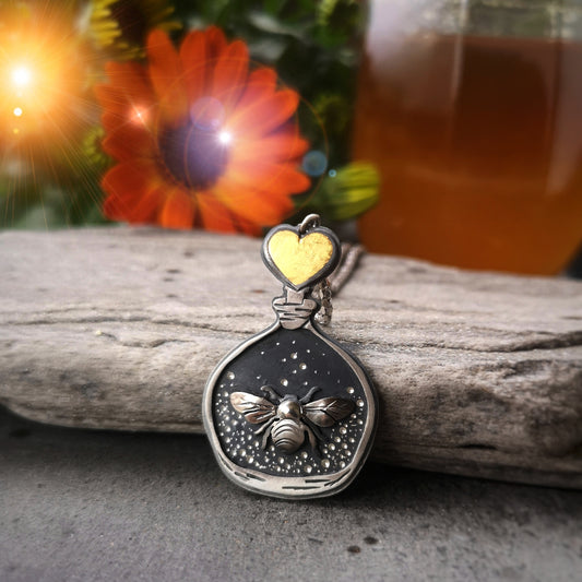 The Honey Bee Potion Bottle