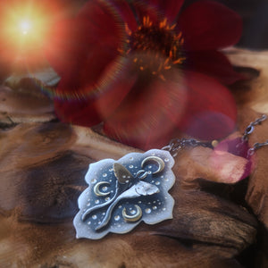 The Luna Moth Necklace