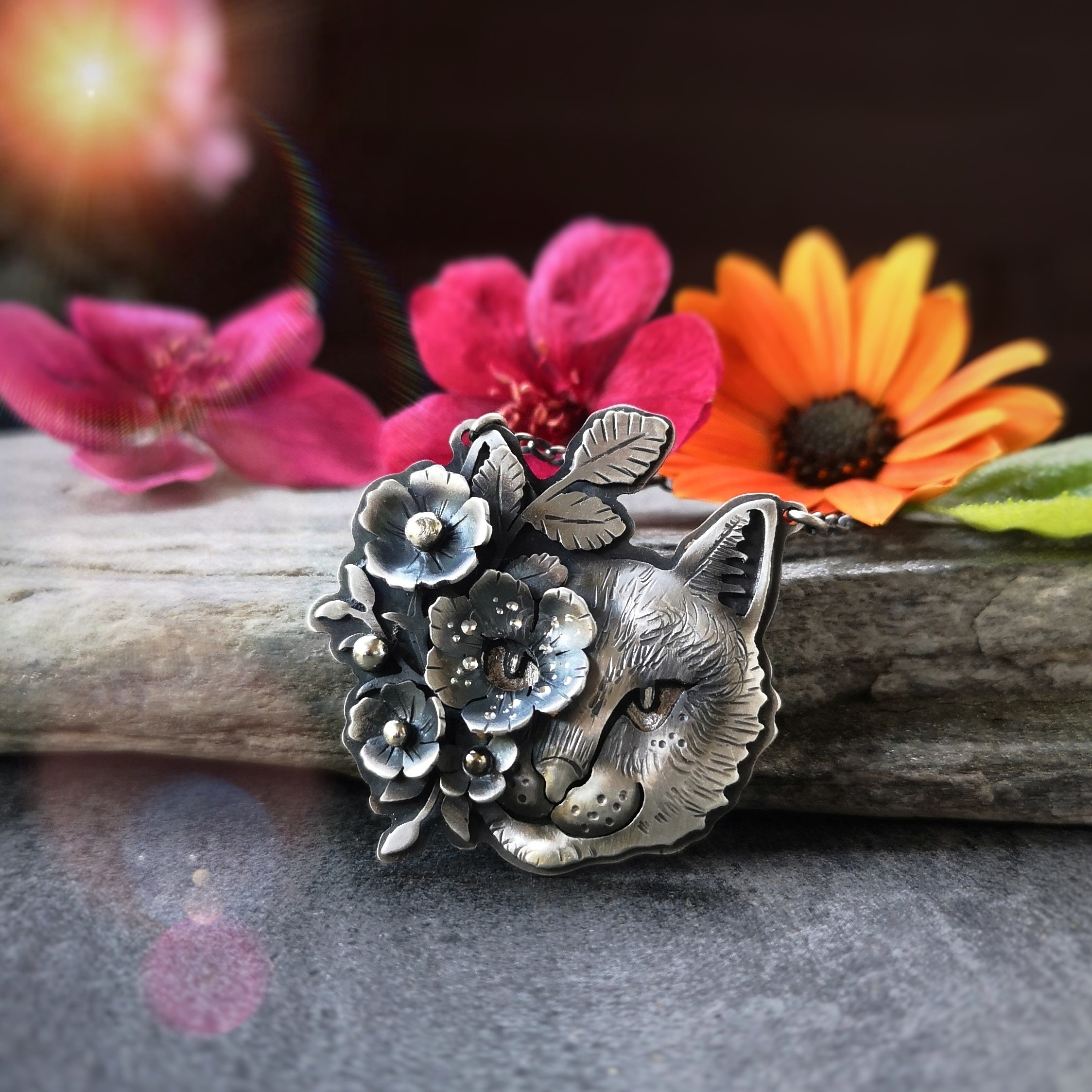 The Secret Garden Cat Necklace