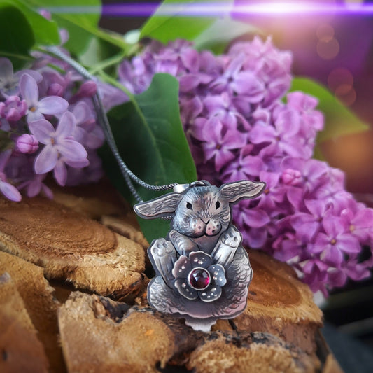 Nature's Whisper - Summer Bunny Necklace