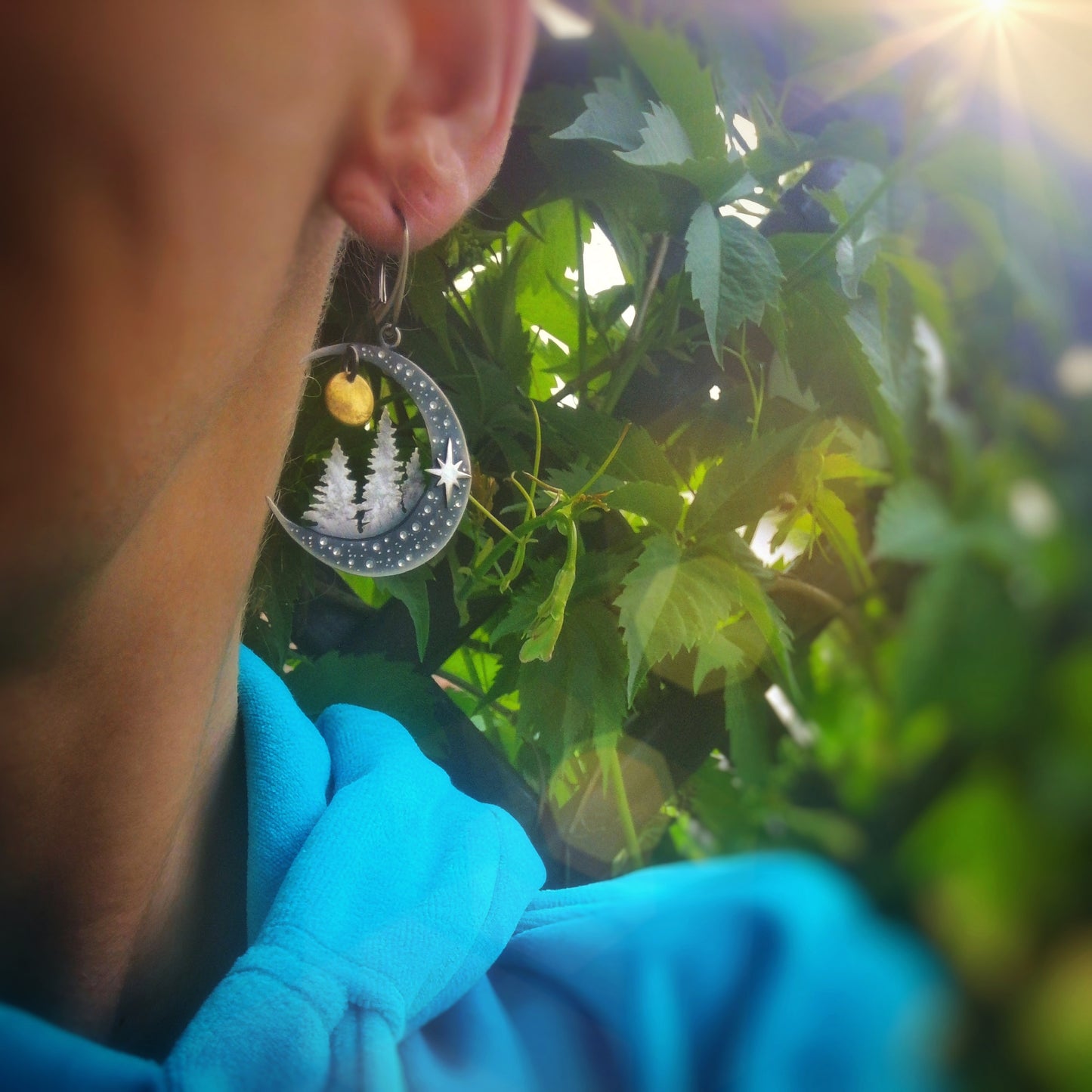 The Wild Pine Forest Earrings