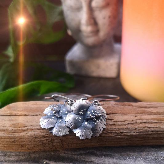 The Hibiscus Earrings