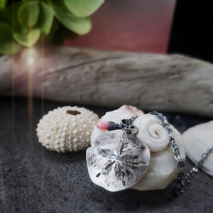 The Sand Dollar & Coral Necklace