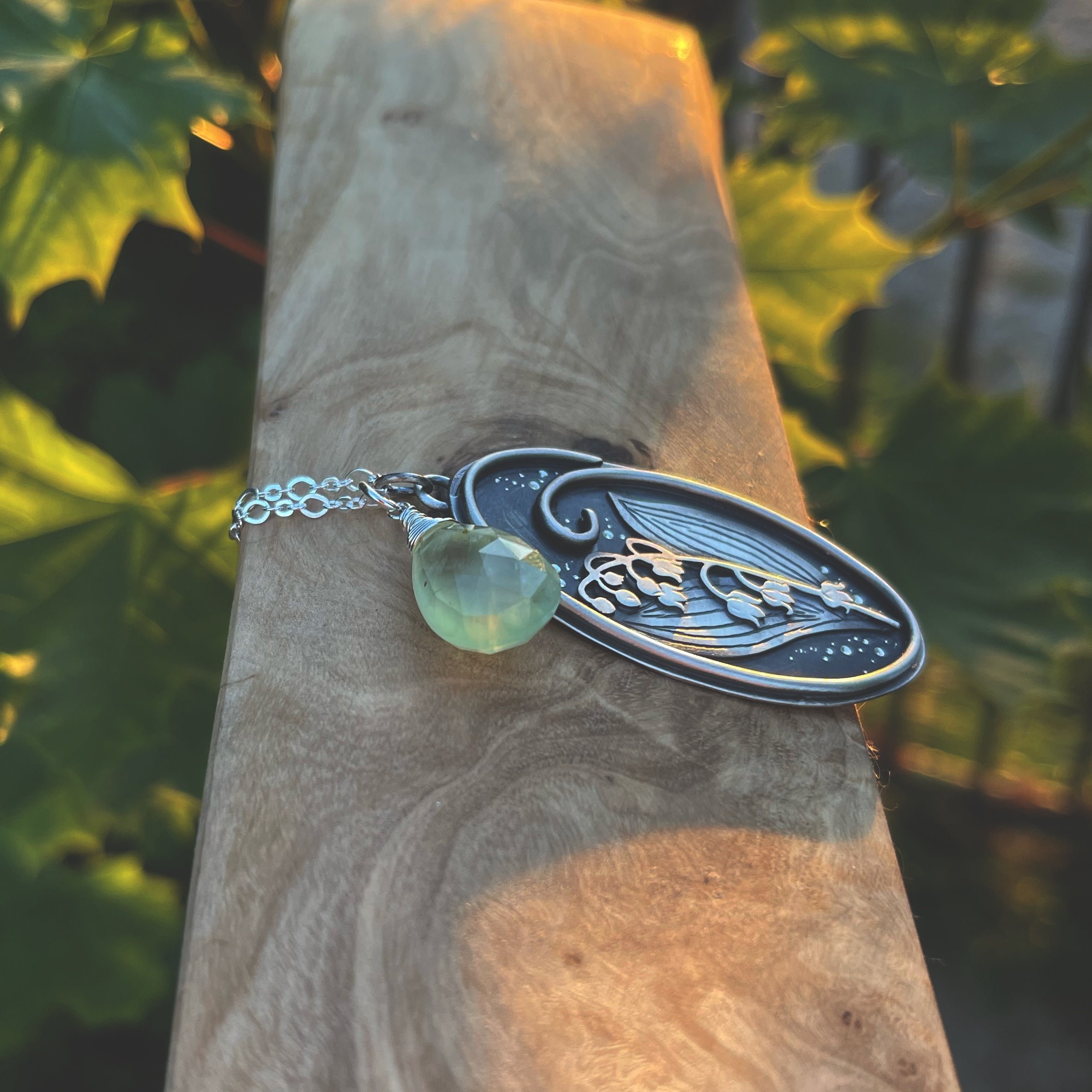 Lily Of The Valley Talisman Necklace