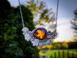 The Harvest Necklace - Baltic Amber