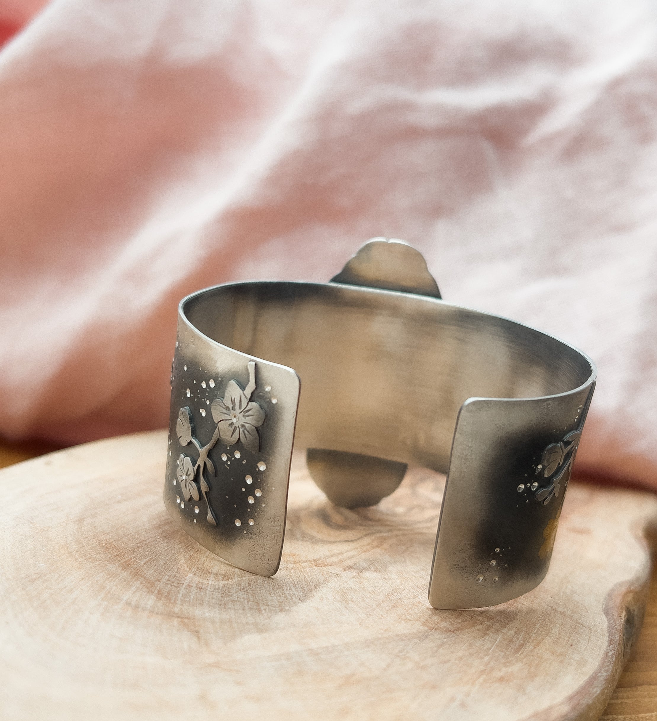 The Sakura Cuff Bracelet