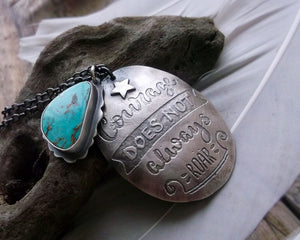 The Courage Turquoise Necklace - Large