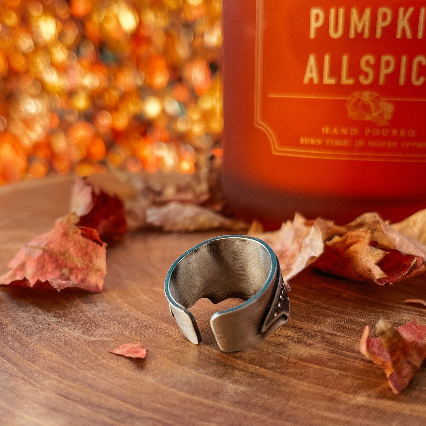 The Bat & Moon Ring