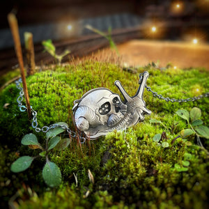 The Skully Snail Necklace