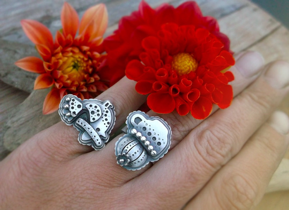 Cacti Pot Ring/Pendant
