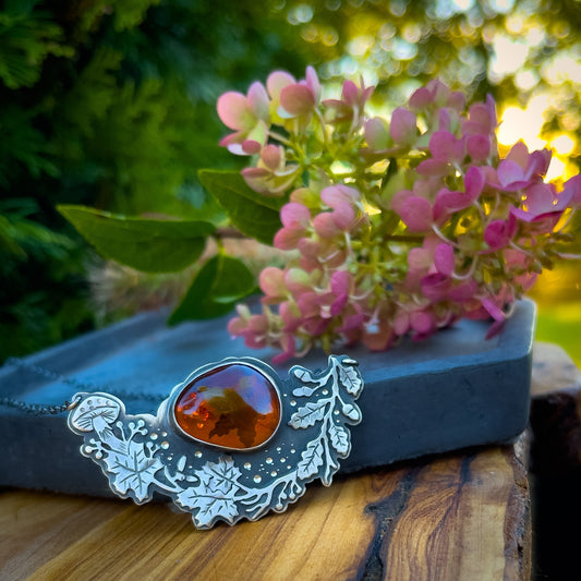 The Harvest Necklace - Baltic Amber