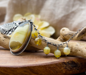 The Amber & Fern Necklace