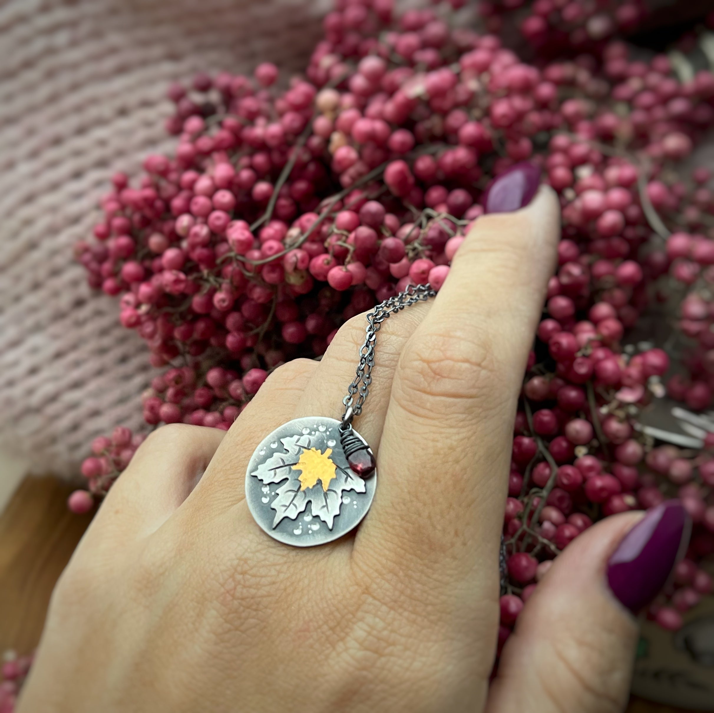 The Autumn Leaf Necklace