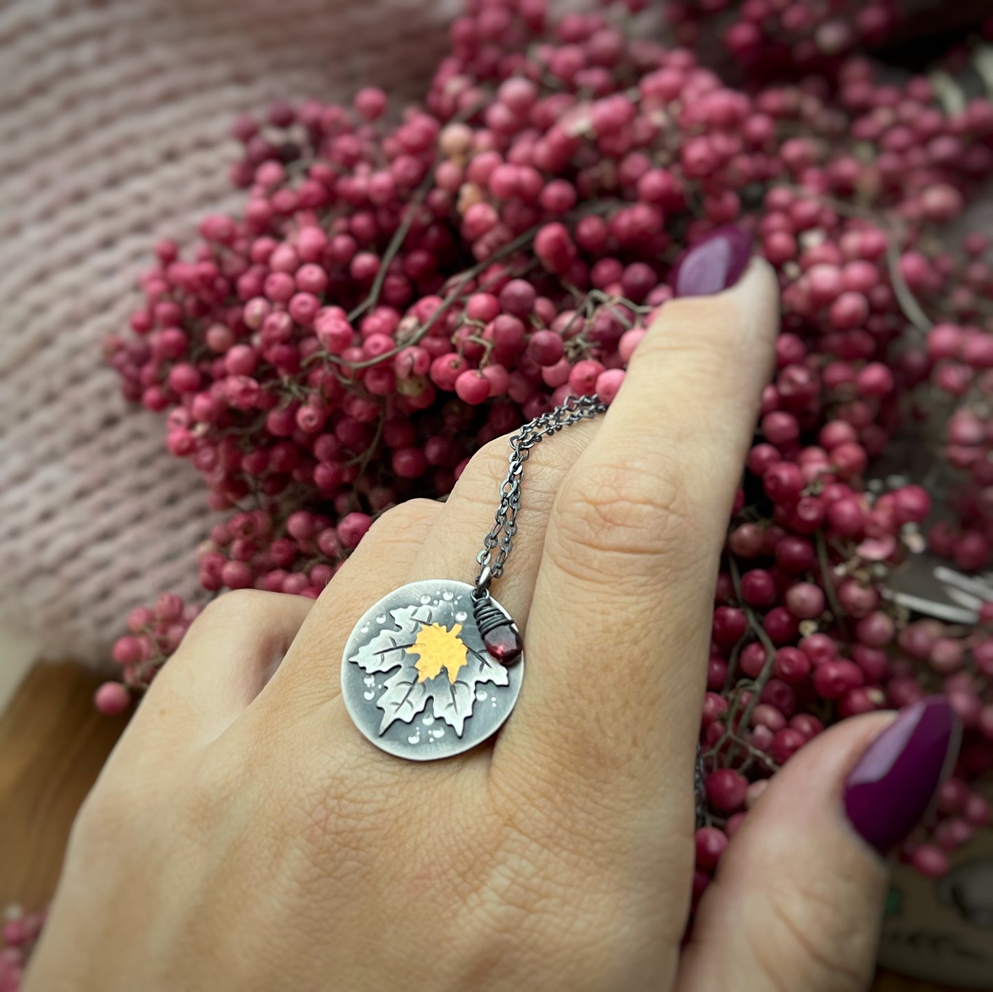 The Autumn Leaf Necklace