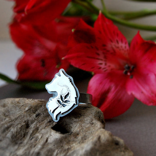 The Wolf Ring - Spirit Animal, Totem Ring
